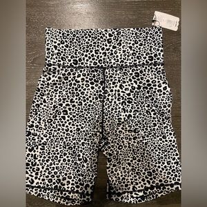Cut The Frills Leopard Legging Shorts